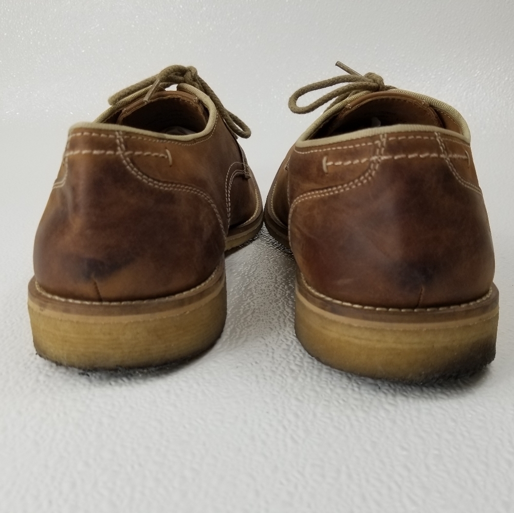 J & M Johnston and Murphy Men's Nubuck Leather Dress Shoes Footwear Sz 10 M - Picture 4 of 6